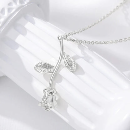Enchanted Rose Necklace Charm