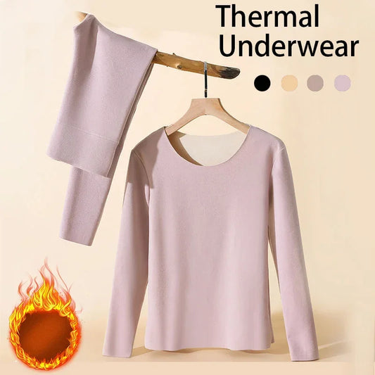 CozyTherm Women's Warm Underwear Set