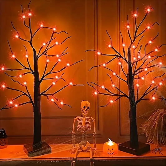 Spooky Glow Birch Tree Lamp