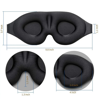 Dreamlight 3S 3D Eye Mask | Sleep Aid for Men & Women | Portable Light-Blocking Comfort