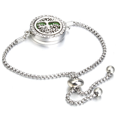 Lotus Bloom Aromatherapy Bracelet