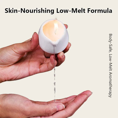 Natural Massage Oil Candle Bliss