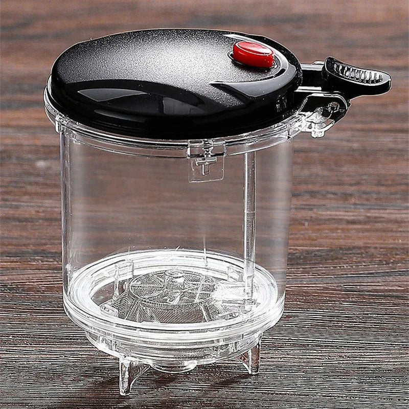 Elegant Crystal Clear Glass Teapot Set - Durable, Heat-Resistant Tea Maker with Infuser for Loose Leaf & Blooming Tea