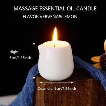 Natural Massage Oil Candle Bliss