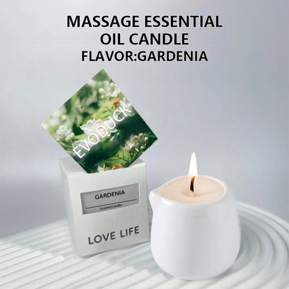 Natural Massage Oil Candle Bliss