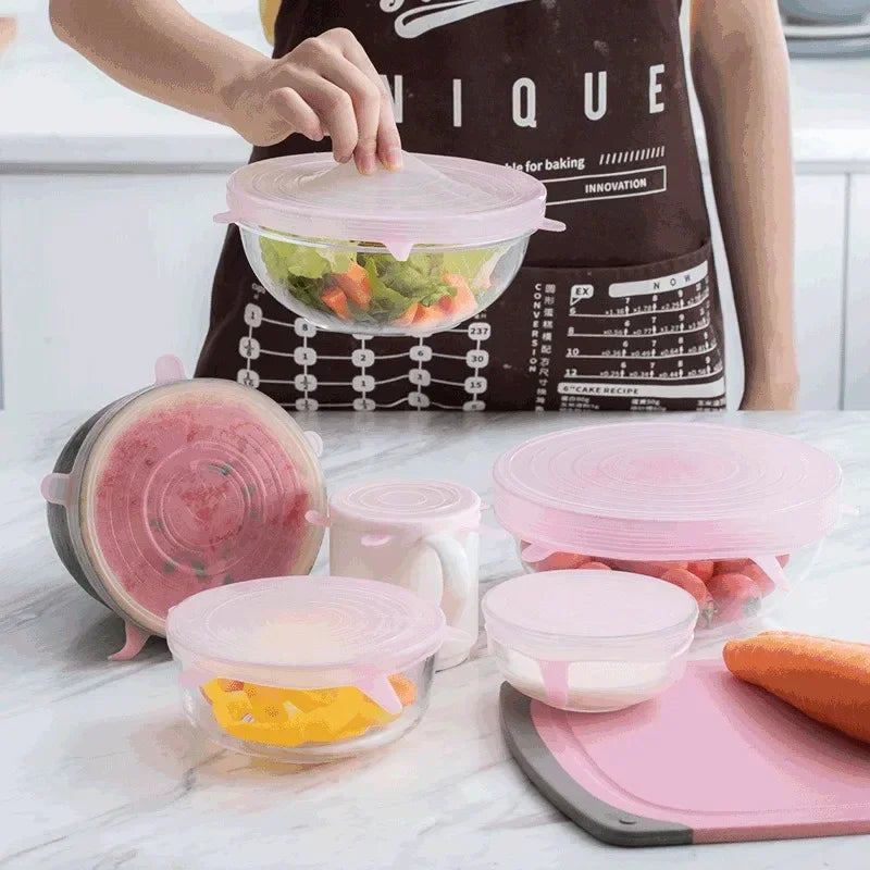Silicone Saver Stretch Lids Set
