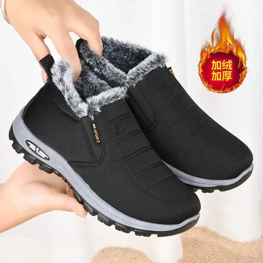 Men's Winter Slip-On Snow Boots