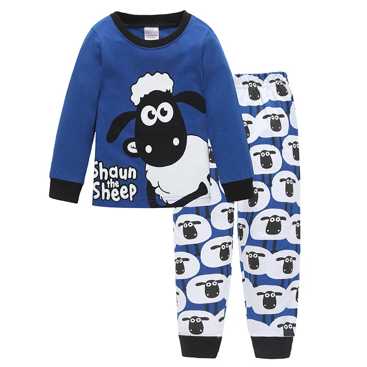 Kids' Cartoon Pyjamas Set | Spiderman & Hulk Collection | Boys & Girls Long Sleeve Sleepwear 2-7T