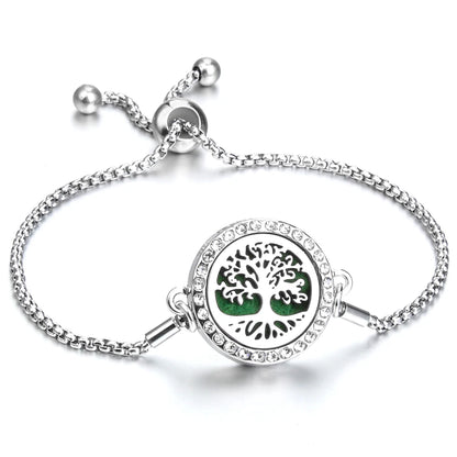 Lotus Bloom Aromatherapy Bracelet