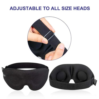 Dreamlight 3S 3D Eye Mask | Sleep Aid for Men & Women | Portable Light-Blocking Comfort