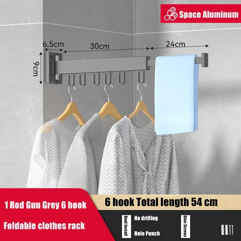 Ultimate Space-Saving Clothes Drying Rack