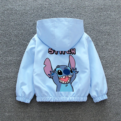 Cartoon Hooded Kids Jacket by MINISO