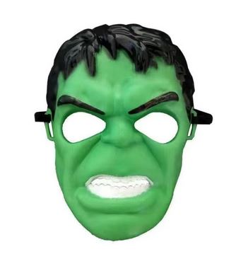 BEAST KINGDOM Spider-Man, Hulk, Batman Cosplay Masks - Ironman Theme Party Halloween Dress-Up for Boys & Girls Birthday Gifts